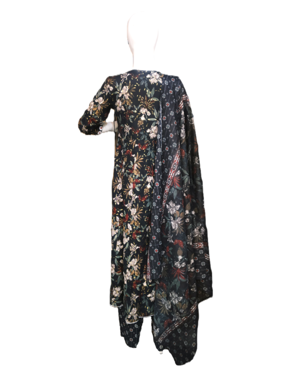 Stiched Printed Angrakha Anarkali Suit Set for Women. - Image 3