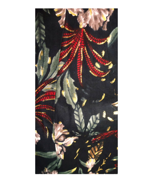 Stiched Printed Angrakha Anarkali Suit Set for Women. - Image 4