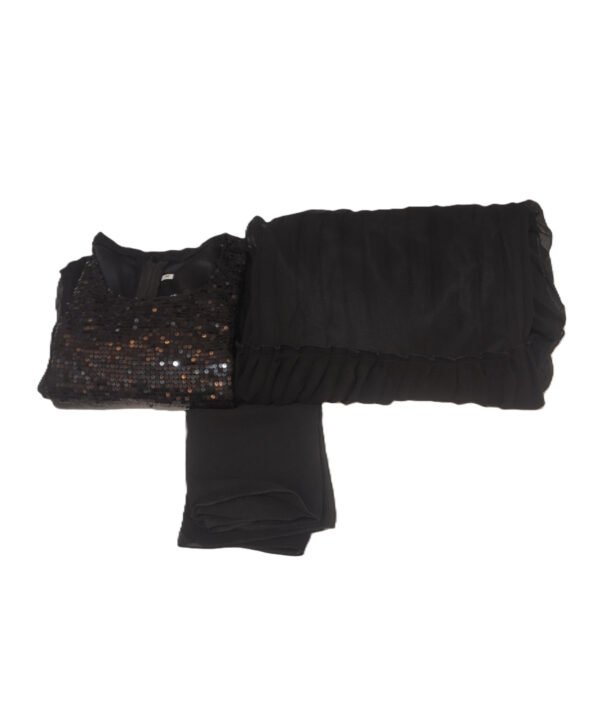 Lehenga Choli for women, Georgette, Black Colour - Image 4