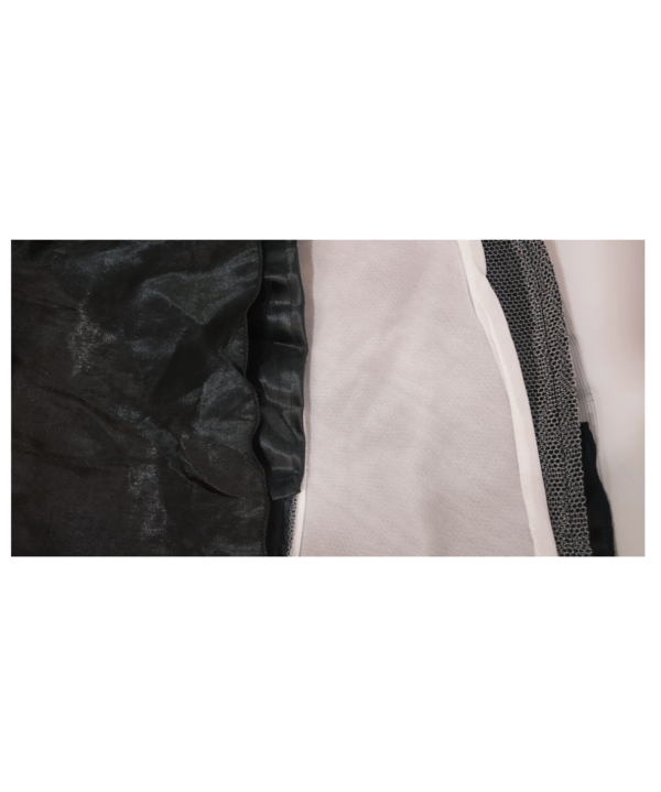 Frok in silk fabric (Party Wear),  Black Colour for Kids Girls. - Image 5