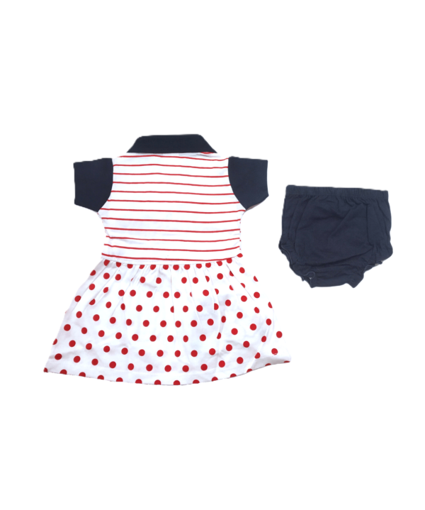 Baby (Girl’s) Frock with Bloomers. - Image 3
