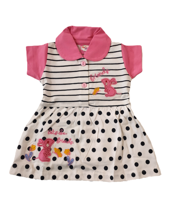 Baby (Girl’s) Frock with Bloomers. - Image 4