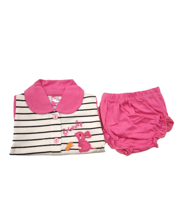 Baby (Girl’s) Frock with Bloomers. - Image 5