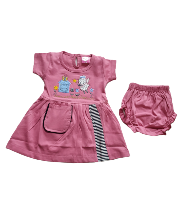 Baby (Girl’s) Frock with Bloomers.