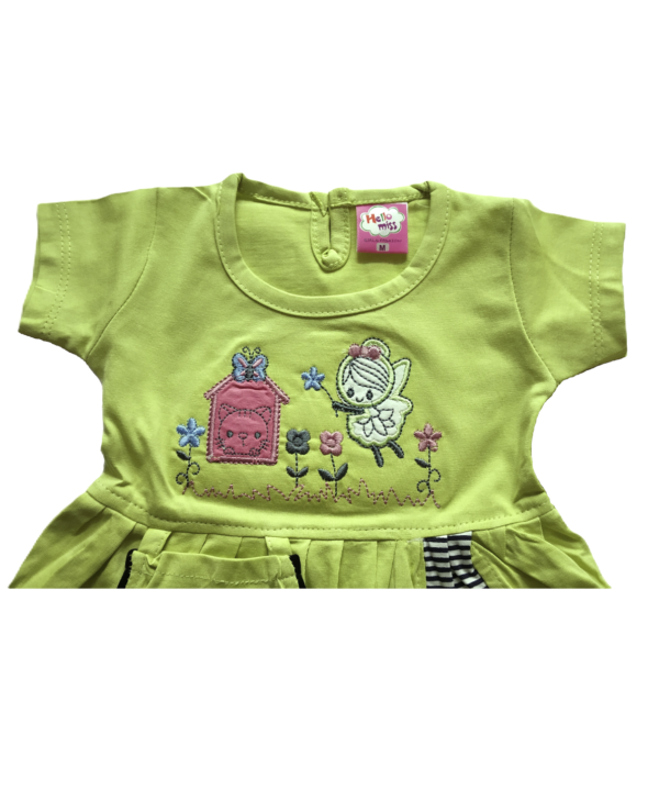 Baby (Girl’s) Frock with Bloomers. - Image 2