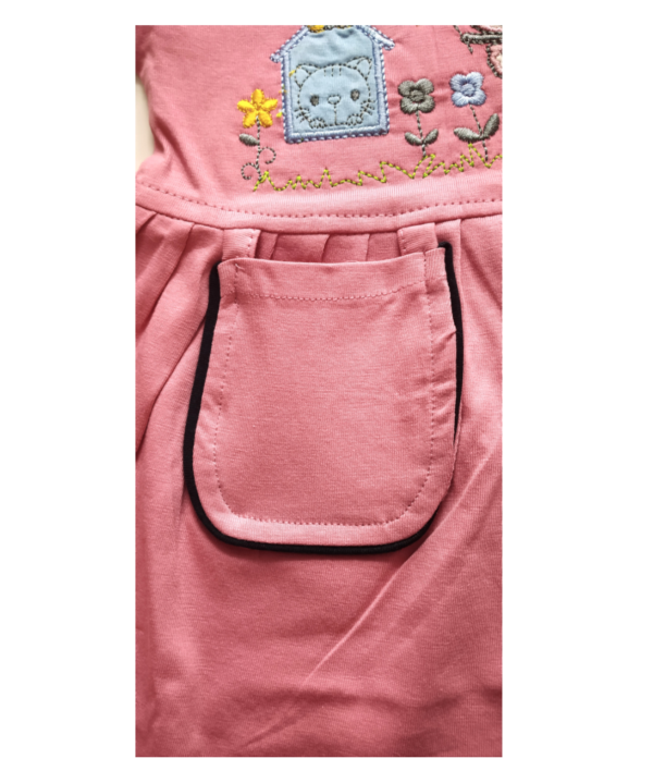 Baby (Girl’s) Frock with Bloomers. - Image 4