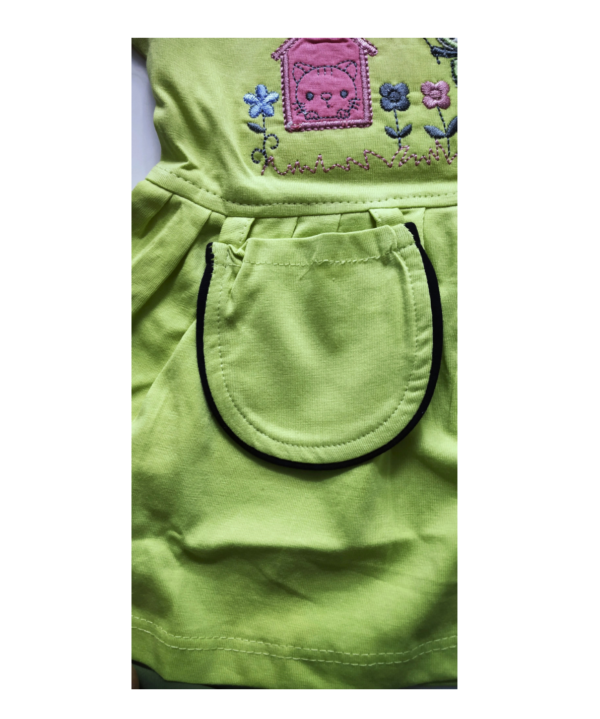 Baby (Girl’s) Frock with Bloomers. - Image 4