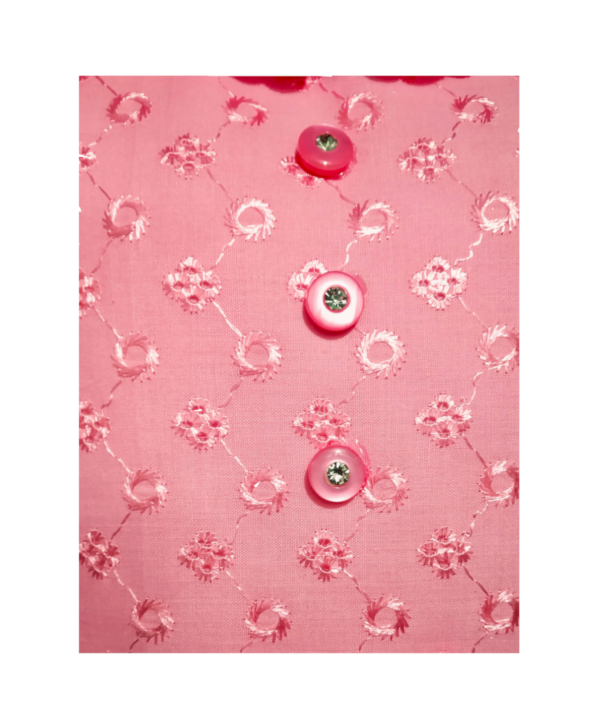 Printed Cotton Casual Frocks For Kids Girls. - Image 4