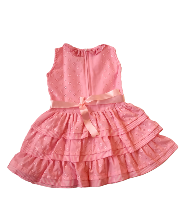 Printed Cotton Casual Frocks For Kids Girls. - Image 3