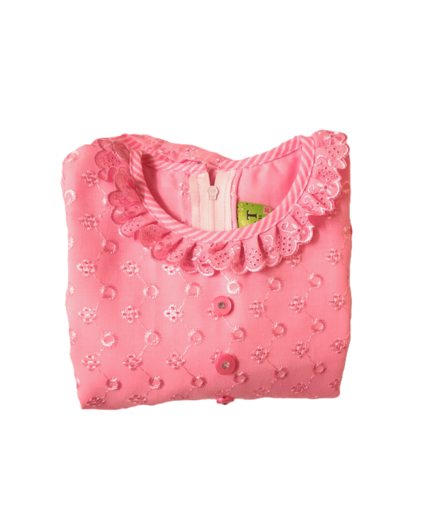 Printed Cotton Casual Frocks For Kids Girls. - Image 5
