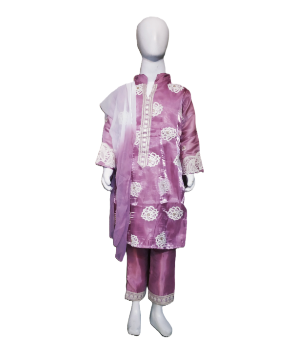 Jimmy Chu Suit Set For Kids Girls, Onion Colour