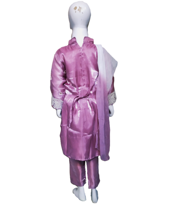 Jimmy Chu Suit Set For Kids Girls, Onion Colour - Image 3
