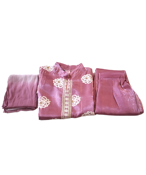 Jimmy Chu Suit Set For Kids Girls, Onion Colour - Image 5