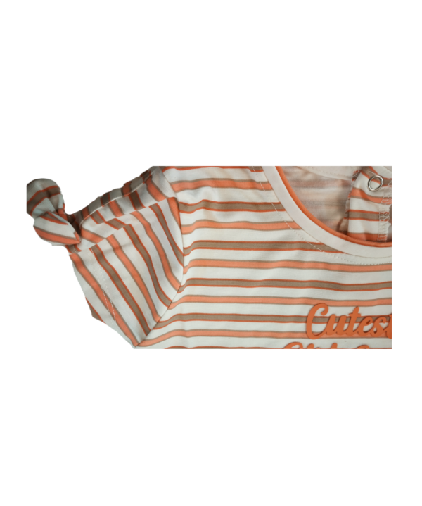 Kids Girls Striped Top with Shorts. - Image 4