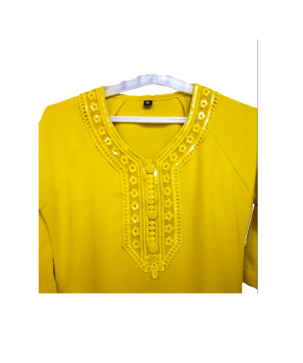 Bright Yellow Women's Top. - Image 2
