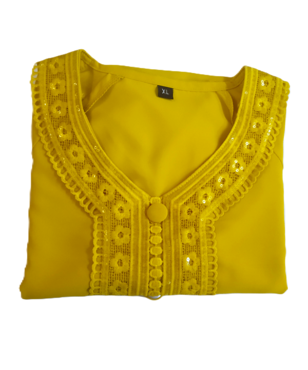 Bright Yellow Women's Top. - Image 5