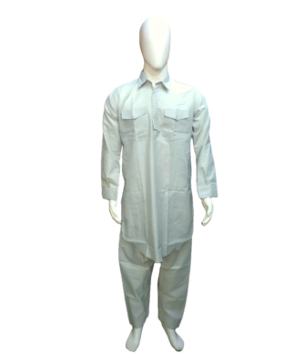 Cotton Pathani Kurta Set for Men.